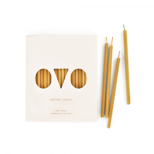 Slim Beeswax Candles