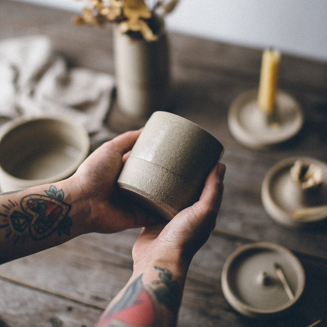 Dawn Ritual Ceramic Cup