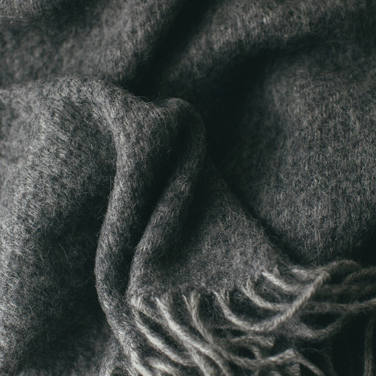 Flint Gotland Wool Blanket