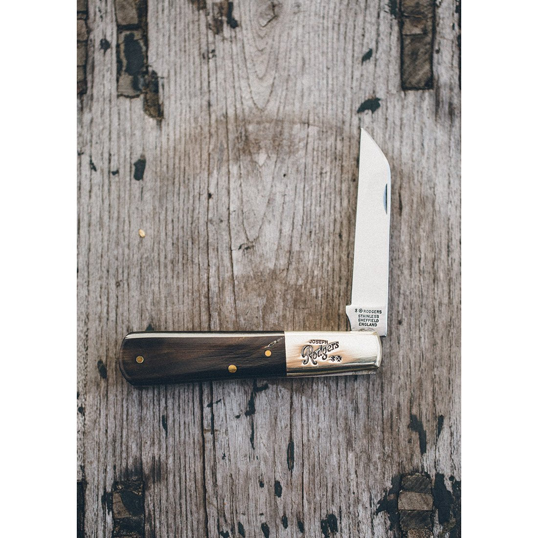 British Made Barlow Pocket Knife - Buffalo