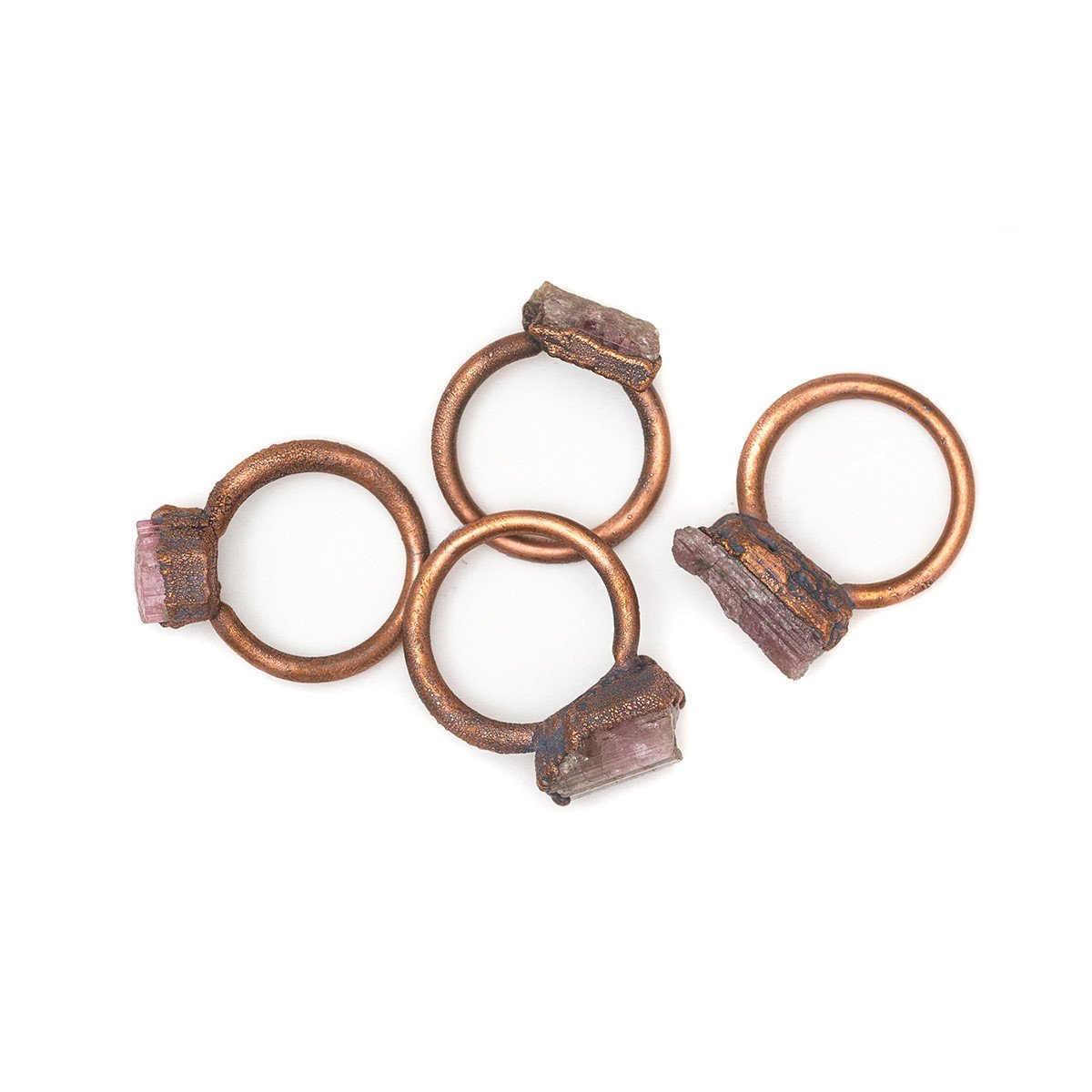 Pink Tourmaline Crystal Ring - The Future Kept - 1