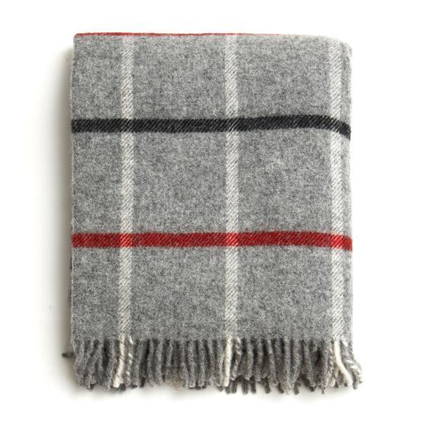 British Made 100% Wool Cabin Blanket