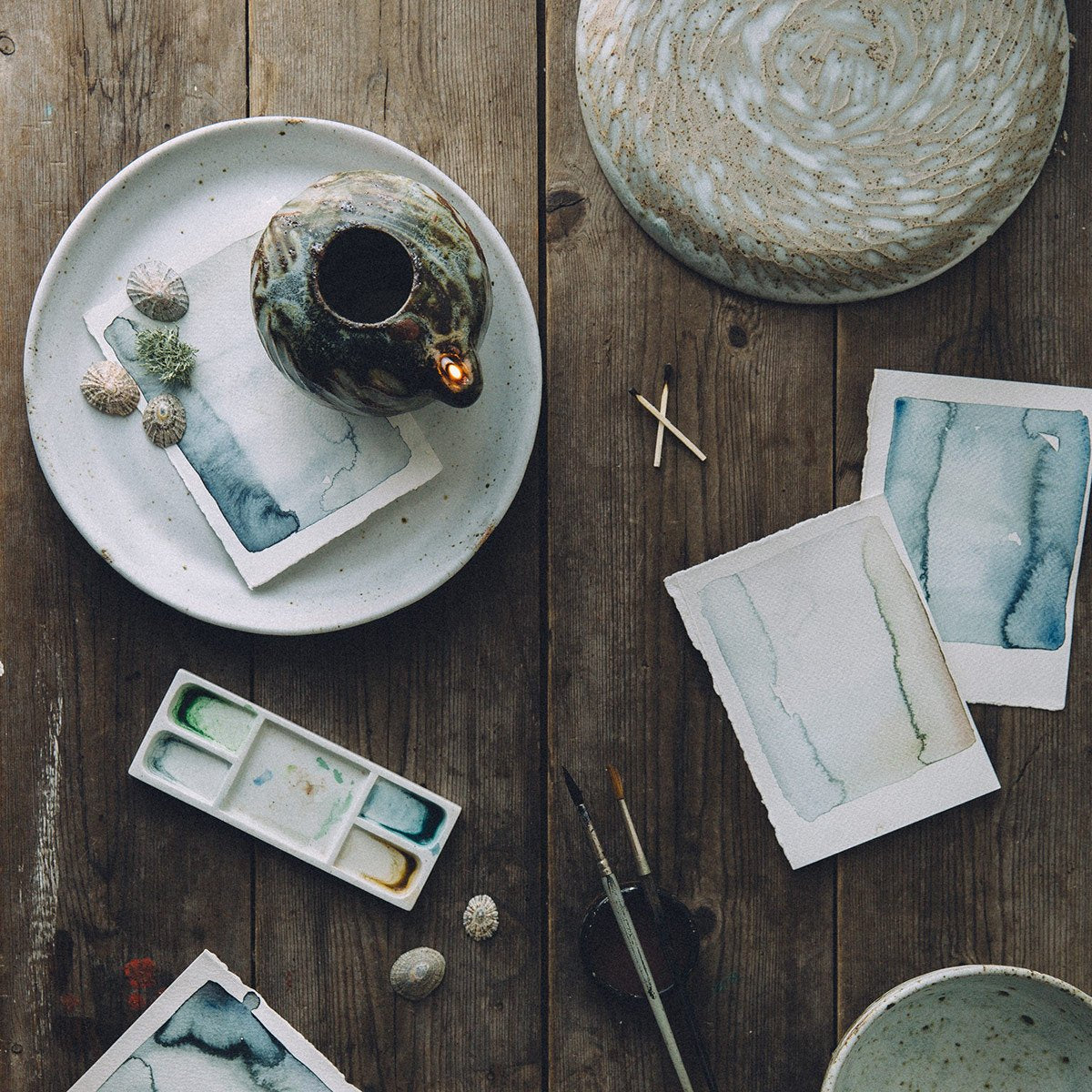 Beguiling Wild Ceramic Plate