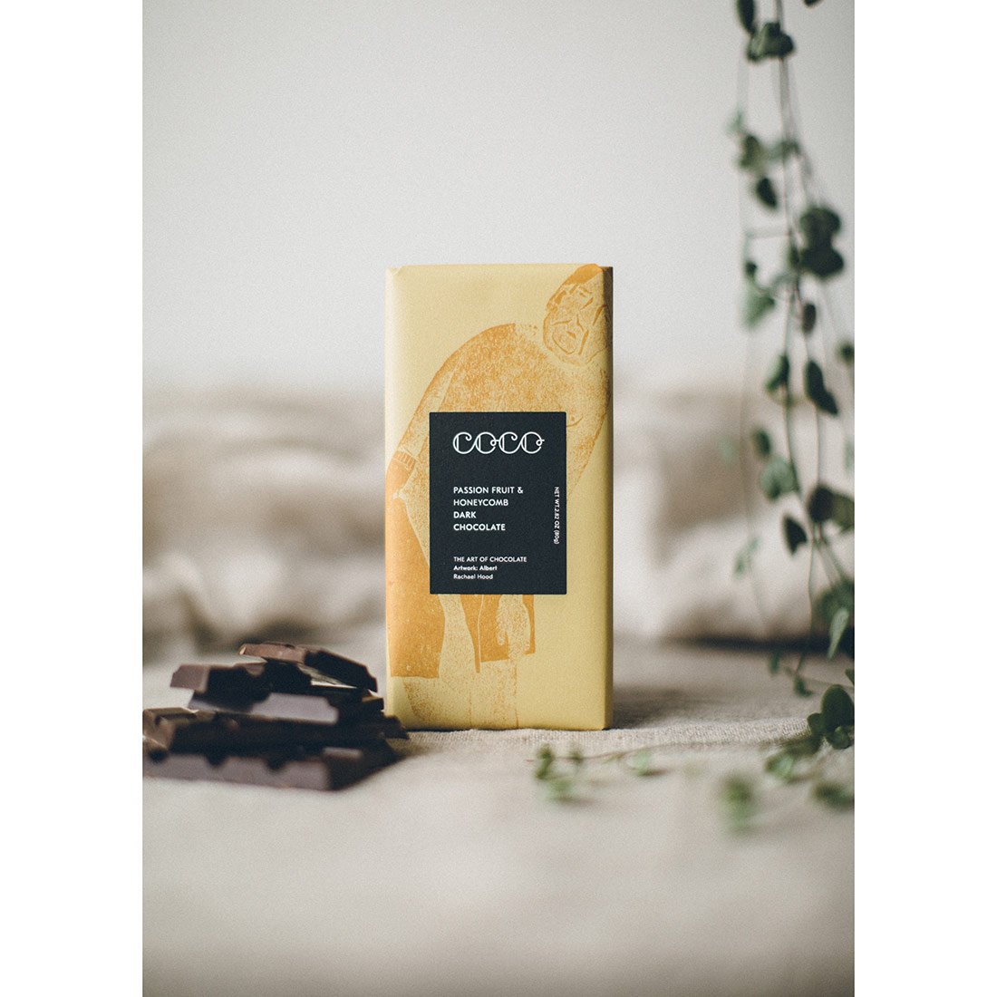 Passion Fruit &amp; Honeycomb Dark Chocolate