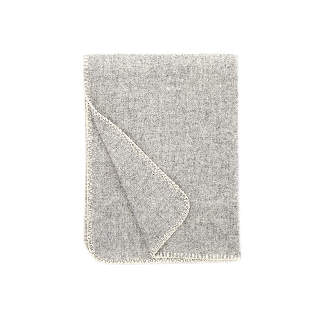 Minimalist Grey Baby Blanket