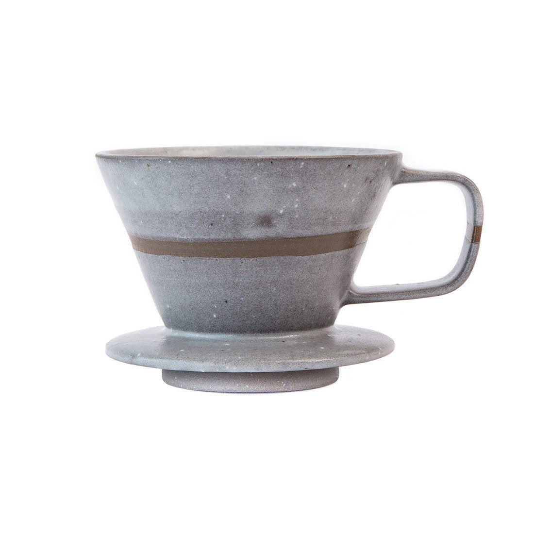 Grey Ceramic Coffee Dripper
