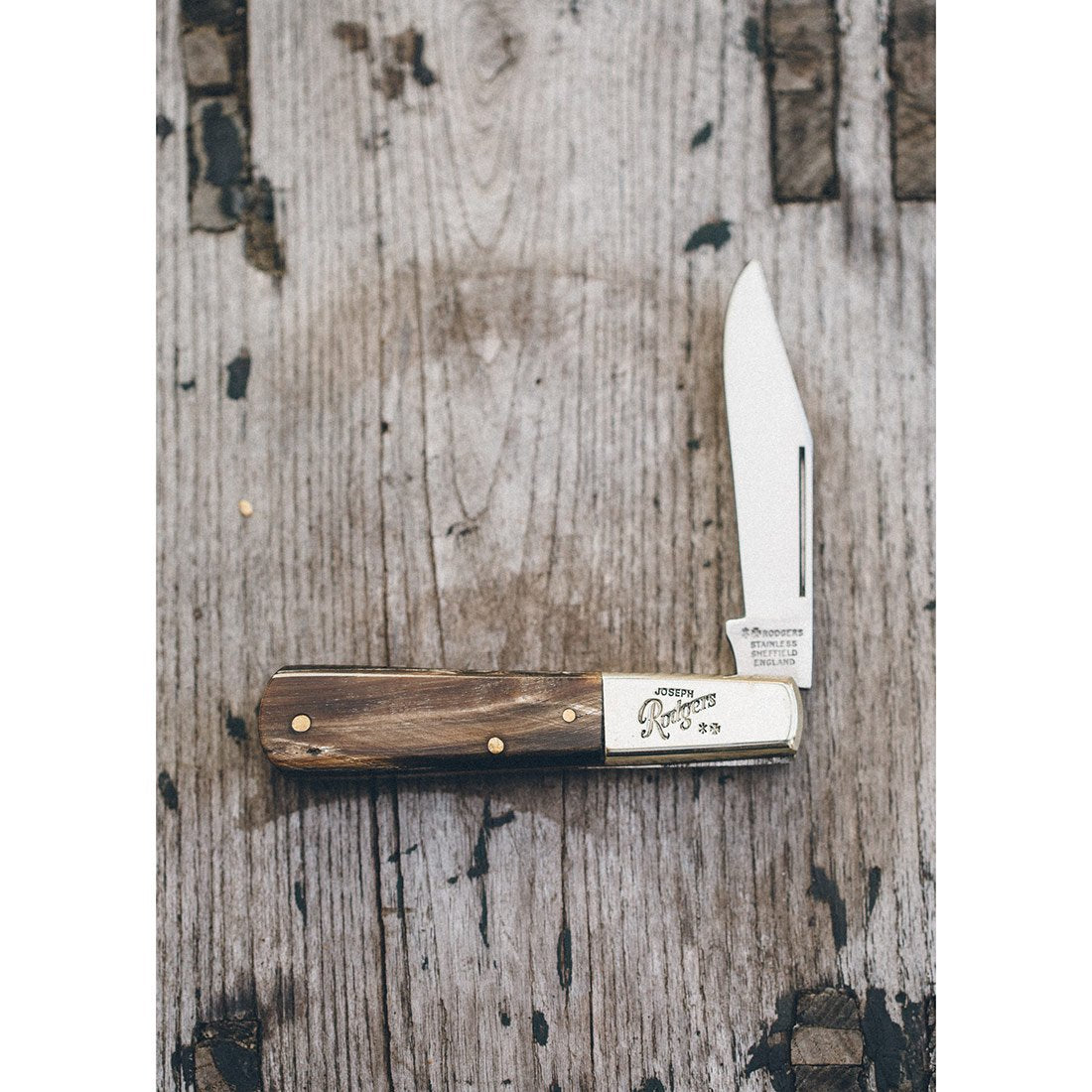 British Made Barlow Pocket Knife - Buffalo