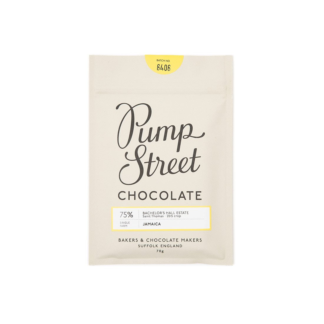 Jamaica Bachelor&#39;s Hall Chocolate 75%