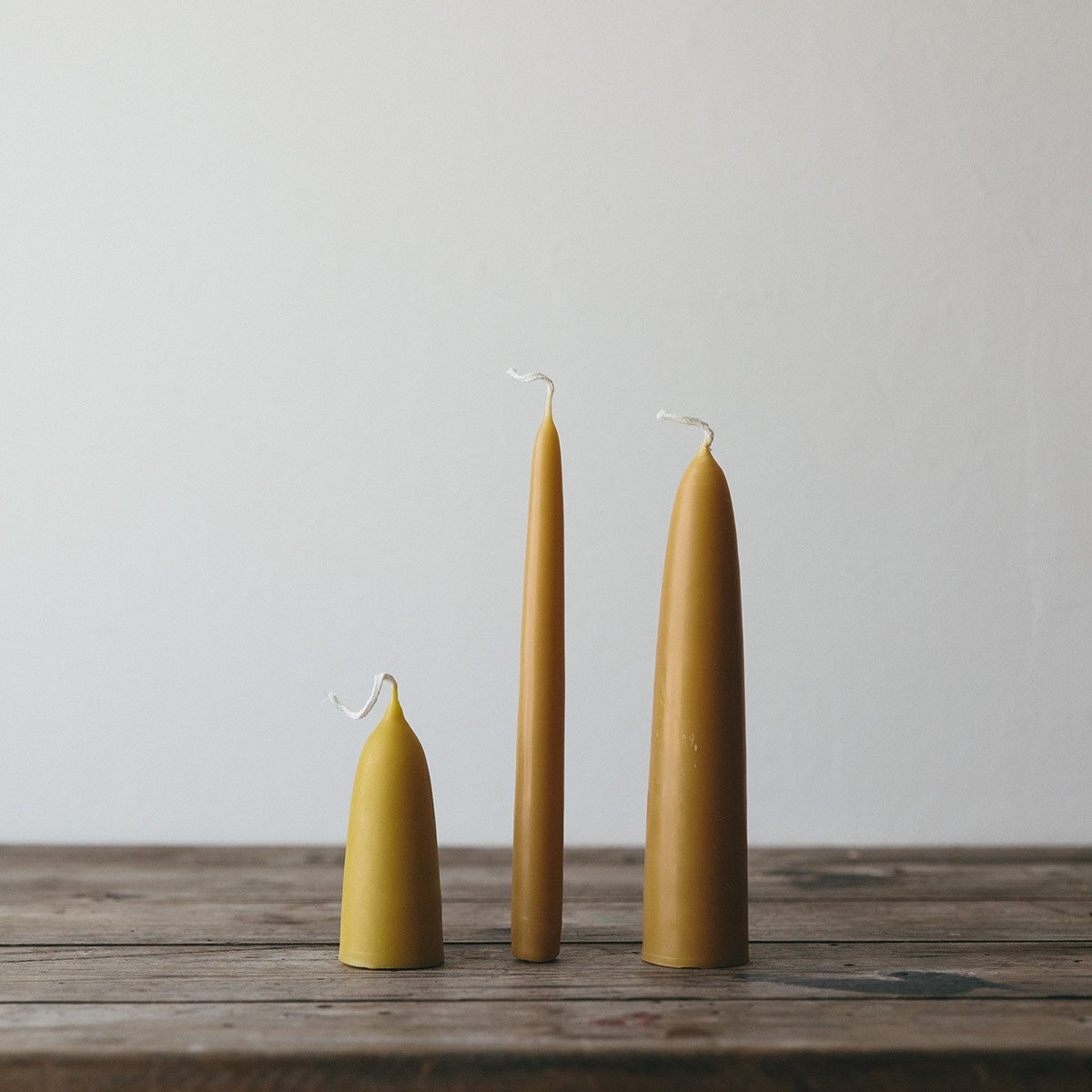 Pure Beeswax Dinner Candles - The Future Kept - 3