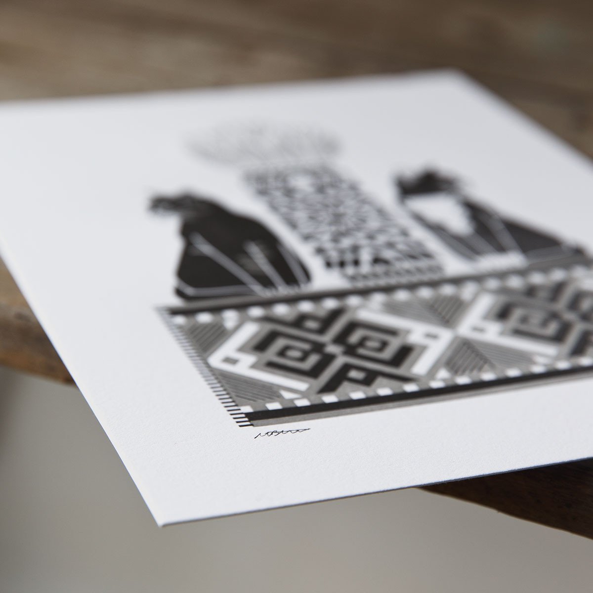 The Future Kept Letterpress Print - The Future Kept - 7
