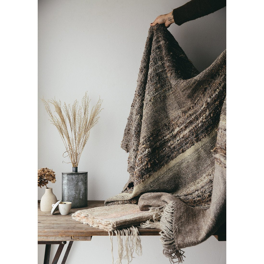 The Selkie Handwoven Blanket